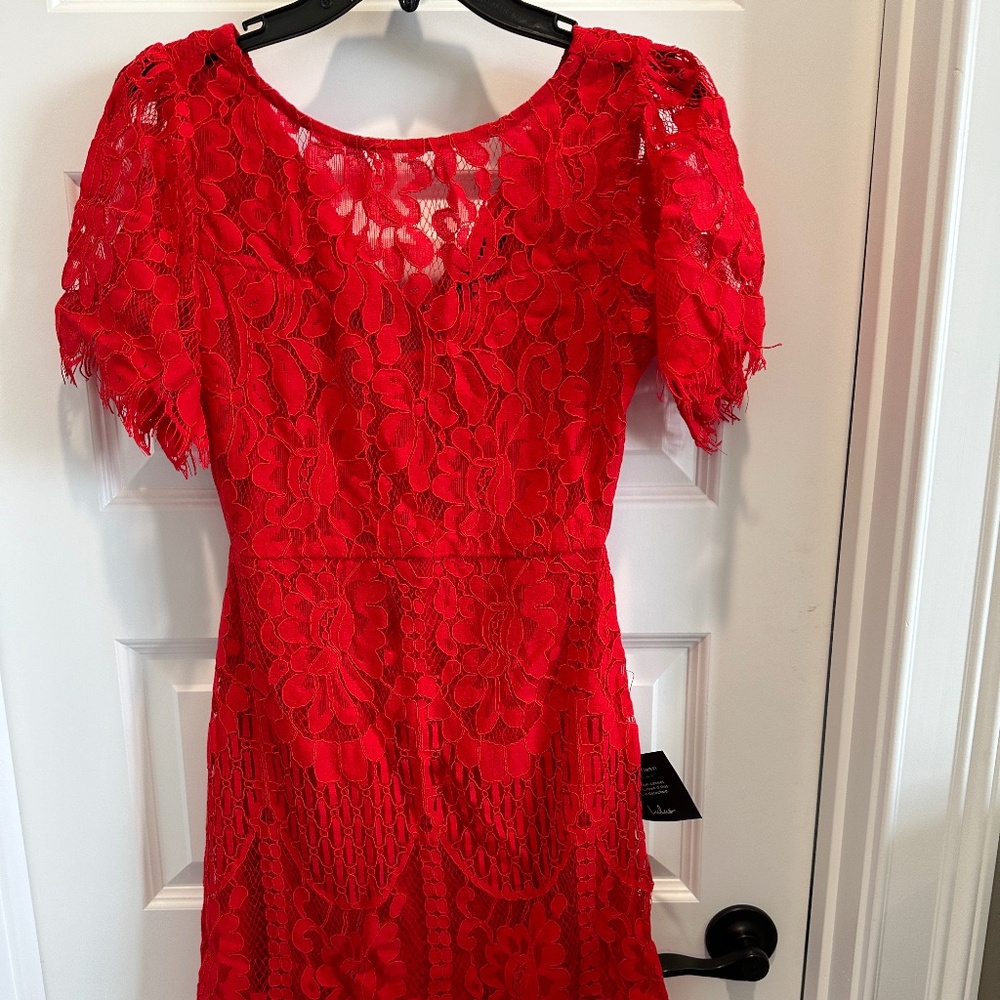 Lulu's NWT Red dress XS